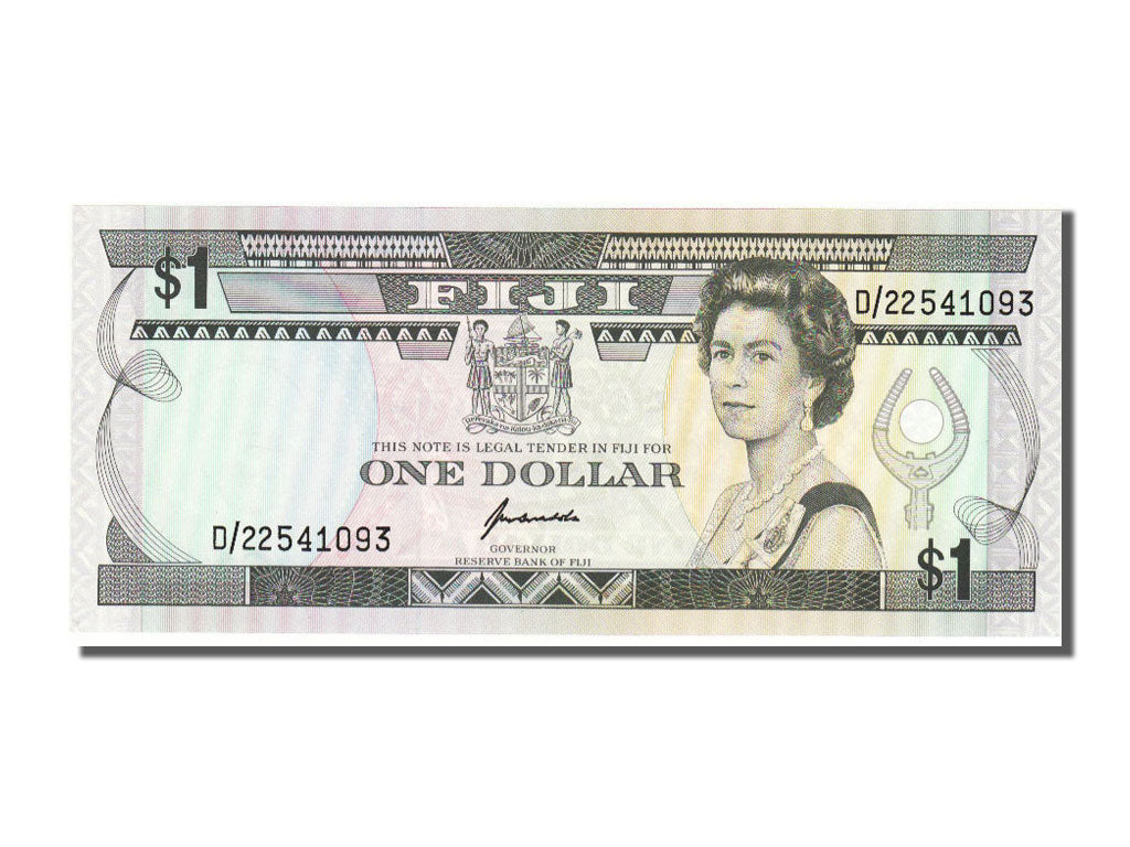 Fiji, 1 Dollar, KM #89a, UNC(65-70), D/22541093