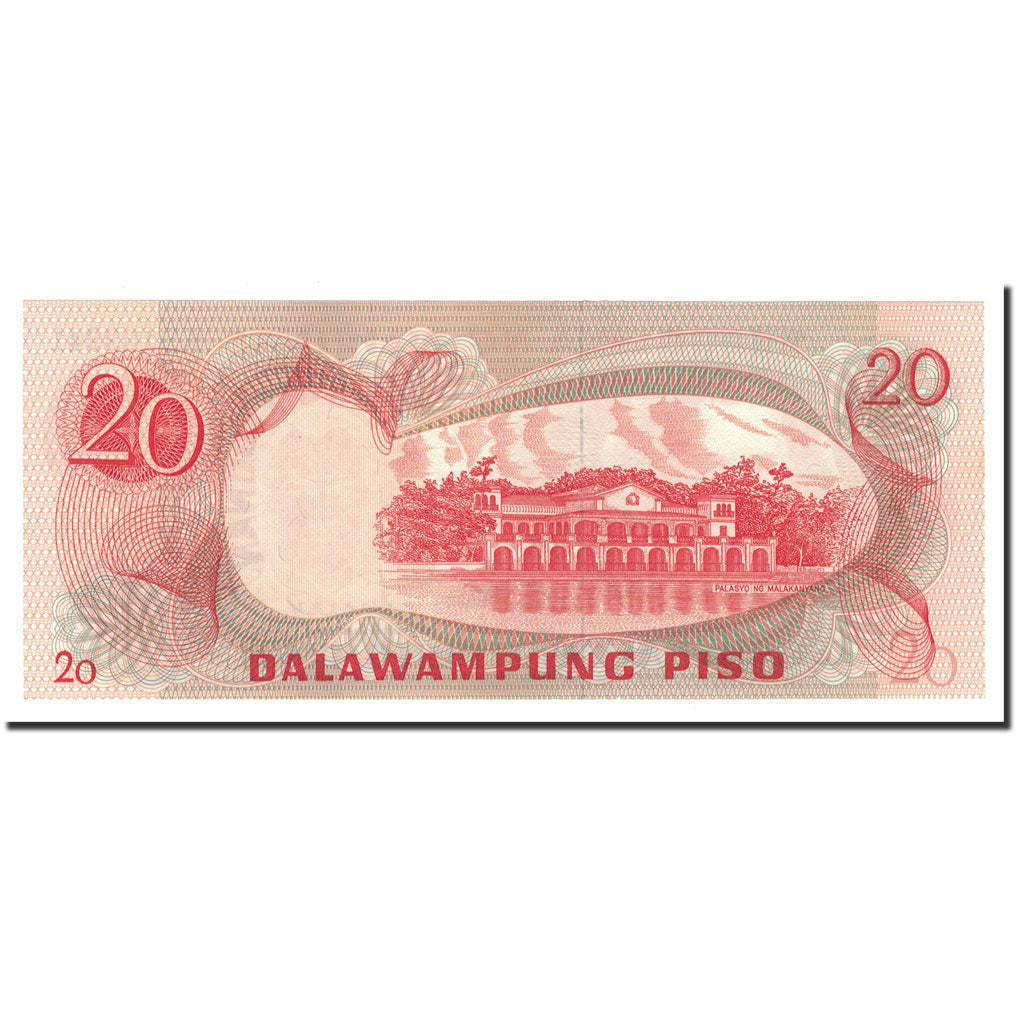 Banknote, Philippines, 20 Piso, Undated, KM:162a, UNC(65-70)