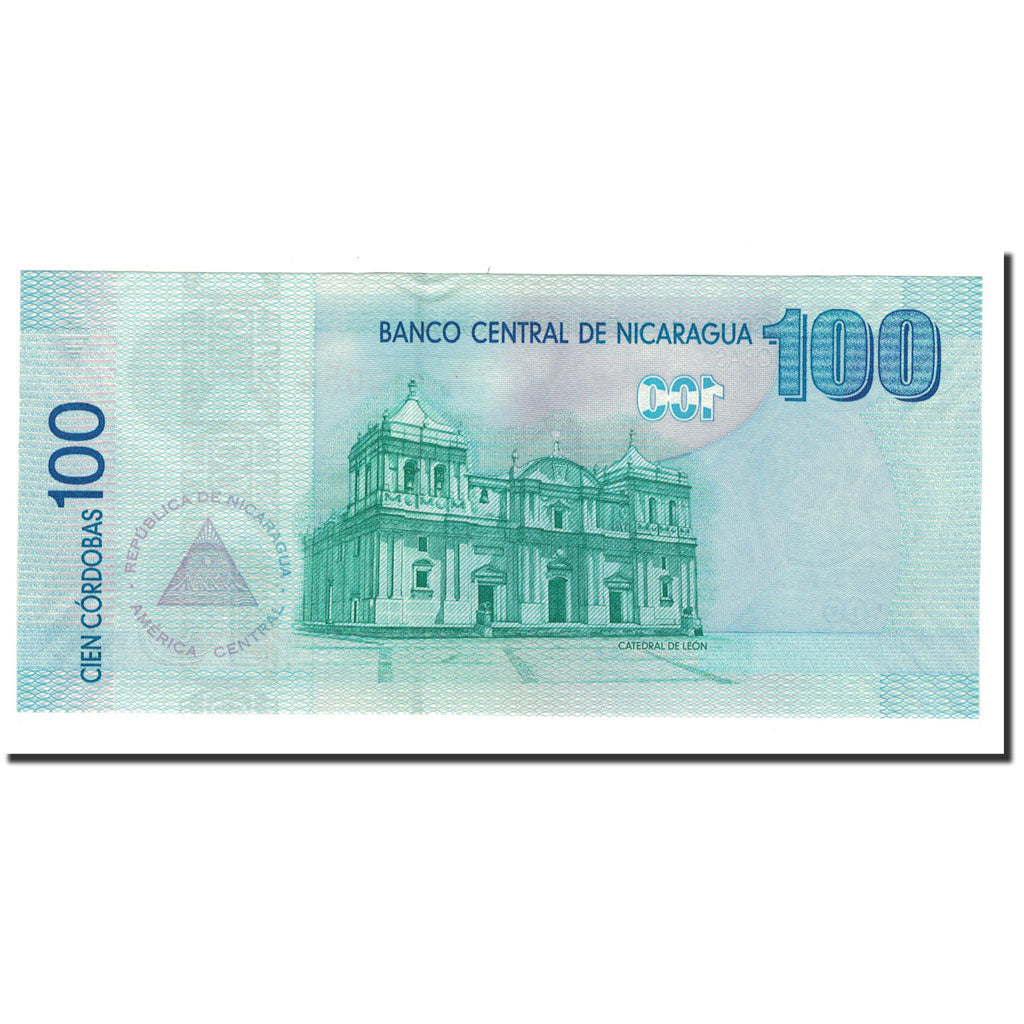 Banknote, Nicaragua, 100 Cordobas, 2007, 2007-09-12, KM:204, UNC(65-70)