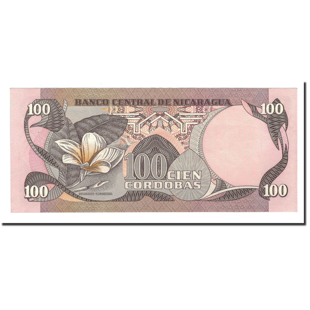 Nicaragua, 100 Cordobas, 1979, KM:137, UNC(65-70)