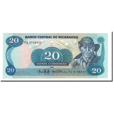 Banknote, Nicaragua, 20 Cordobas, 1985, KM:152, UNC(65-70)