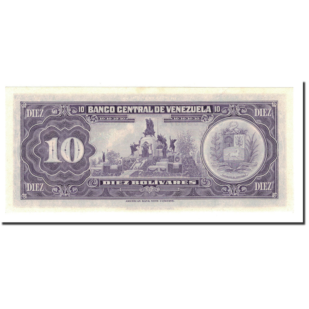 Banknote, Venezuela, 10 Bolívares, 1979, 1979-09-18, KM:51g, UNC(65-70)