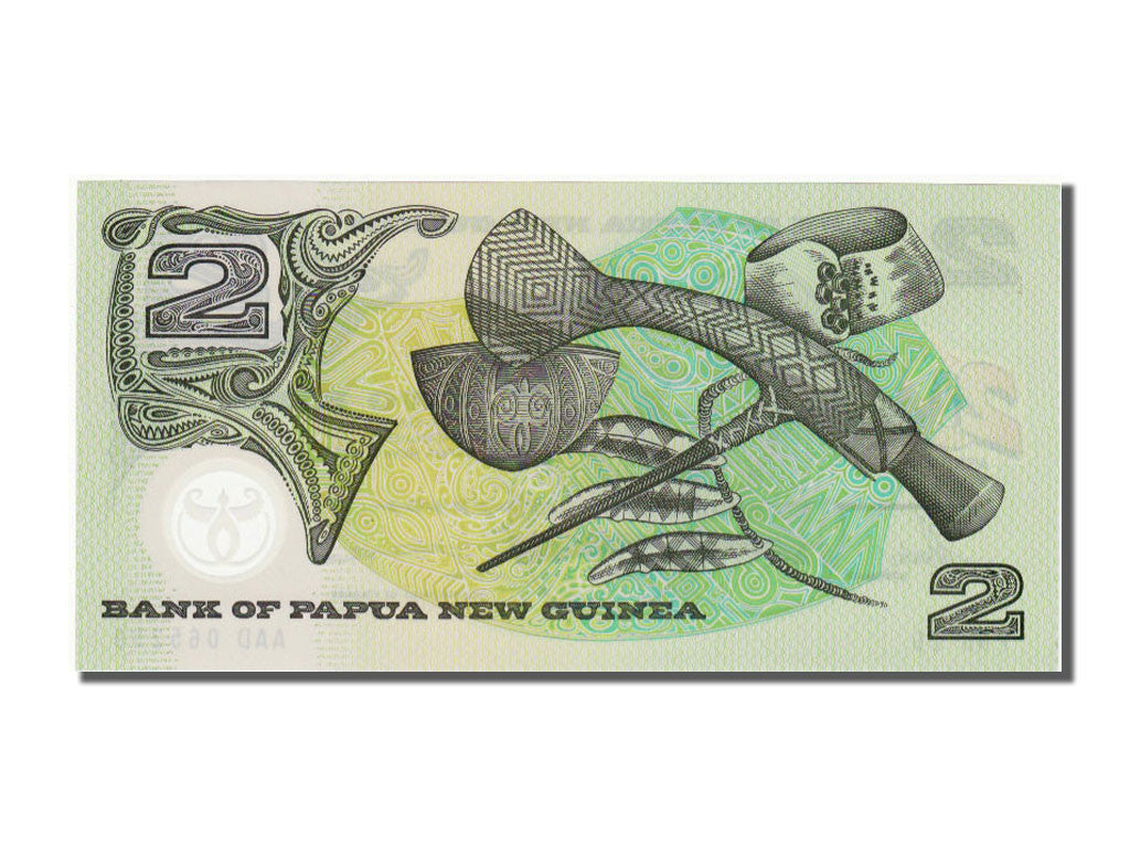 Billete, 2 Kina, Papúa-Nueva Guinea, UNC
