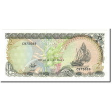 Maldives, 2 Rufiyaa, 1990, KM:15, 1990-07-26, UNC(65-70)