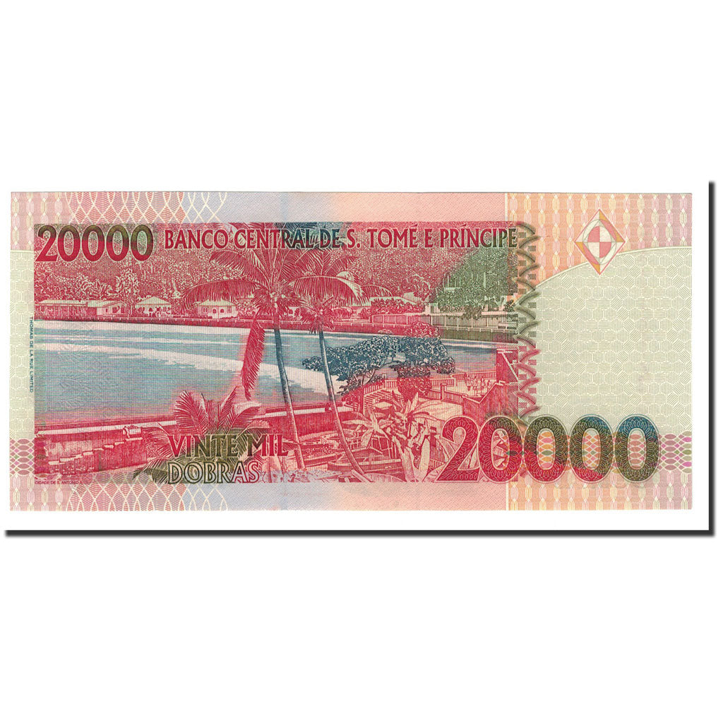 Banknote, Saint Thomas and Prince, 20,000 Dobras, 1996, 1996-10-22, KM:67a