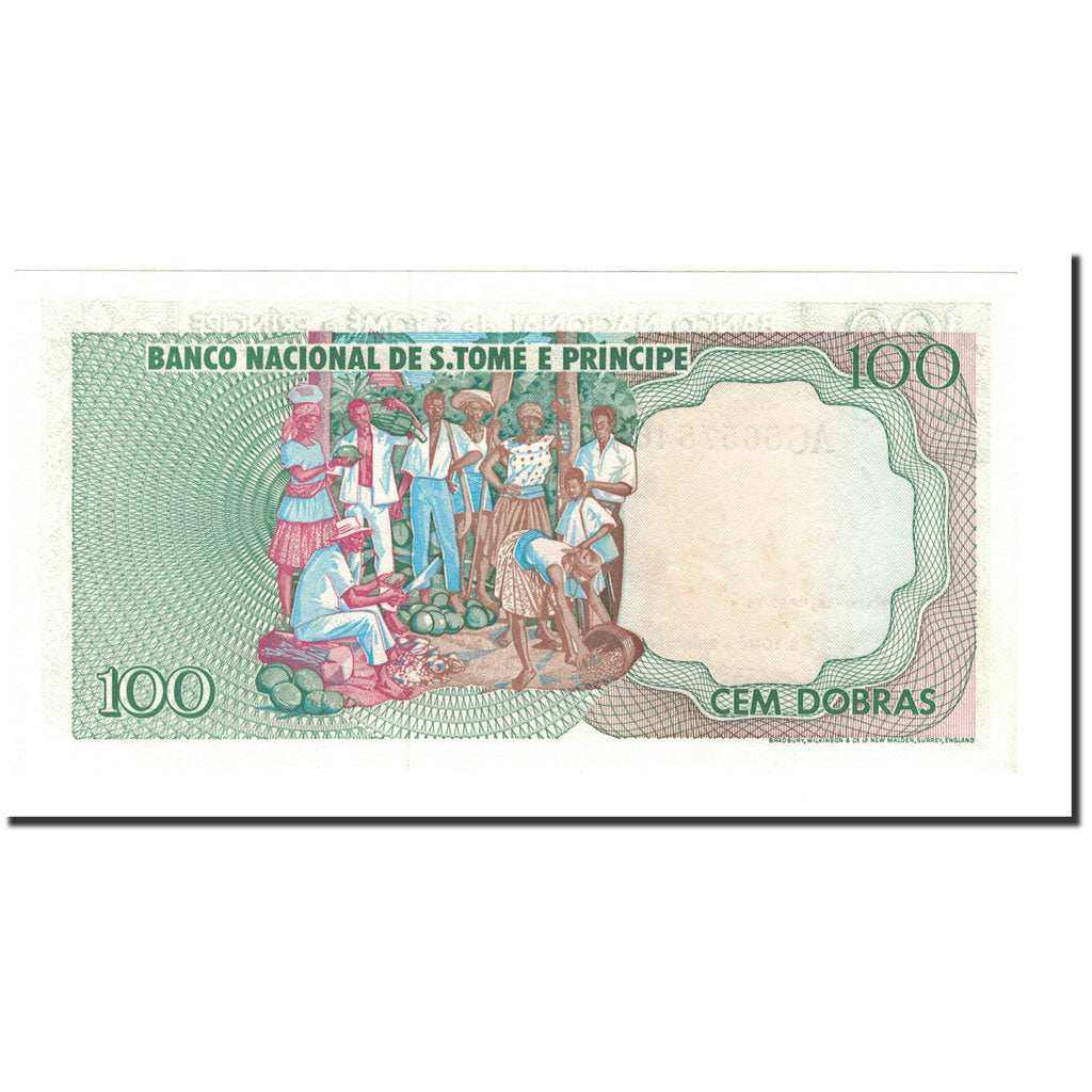 Banknote, Saint Thomas and Prince, 100 Dobras, 1977, 1977-07-12, KM:53a
