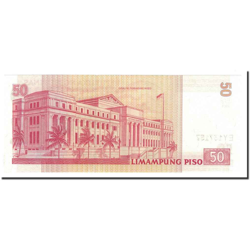 Banconote, Filippine, 50 Piso, 2004, KM:193a, FDS