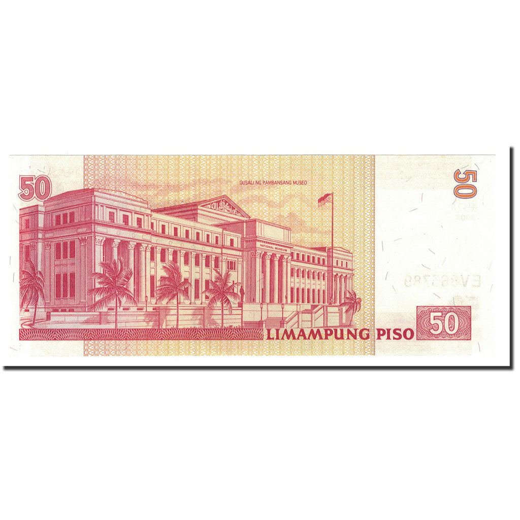 Banconote, Filippine, 50 Piso, 2003, KM:193a, FDS
