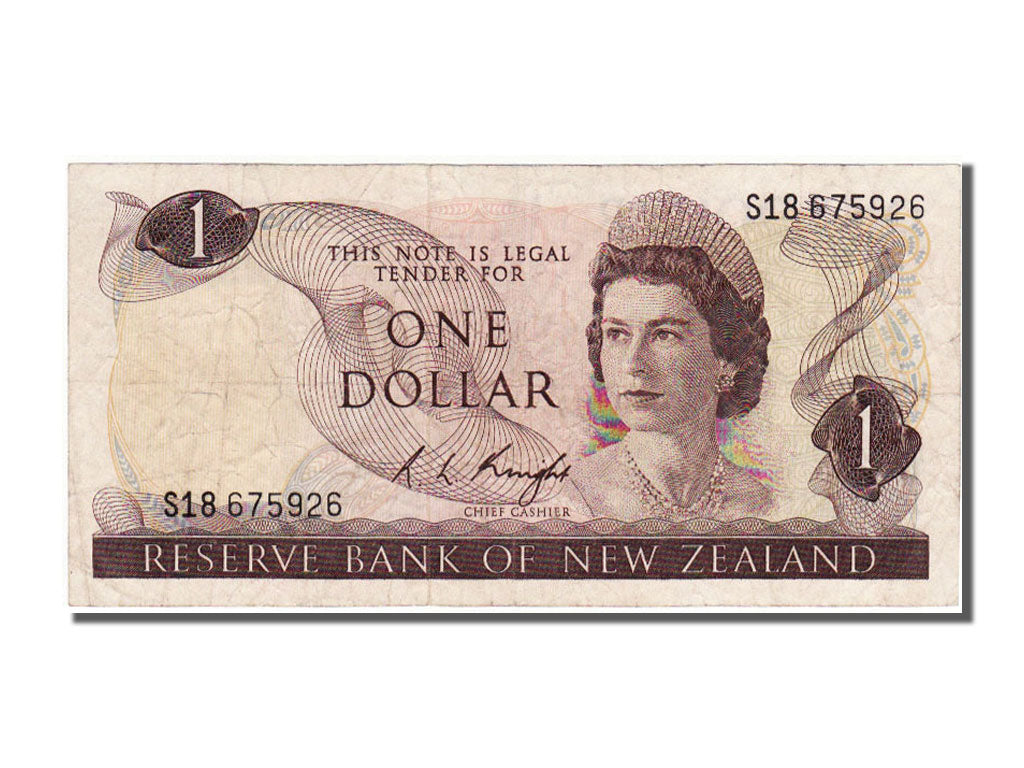 New Zealand, 1 Dollar, KM #163c, EF(40-45), S18 675926