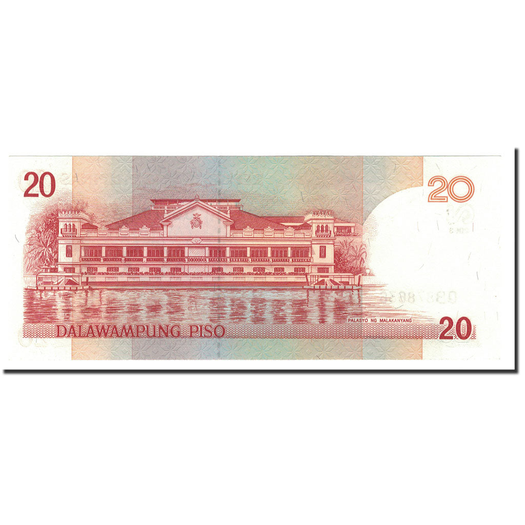 Banknot, Filipiny, 20 Piso, 2003, KM:182h, UNC(65-70)