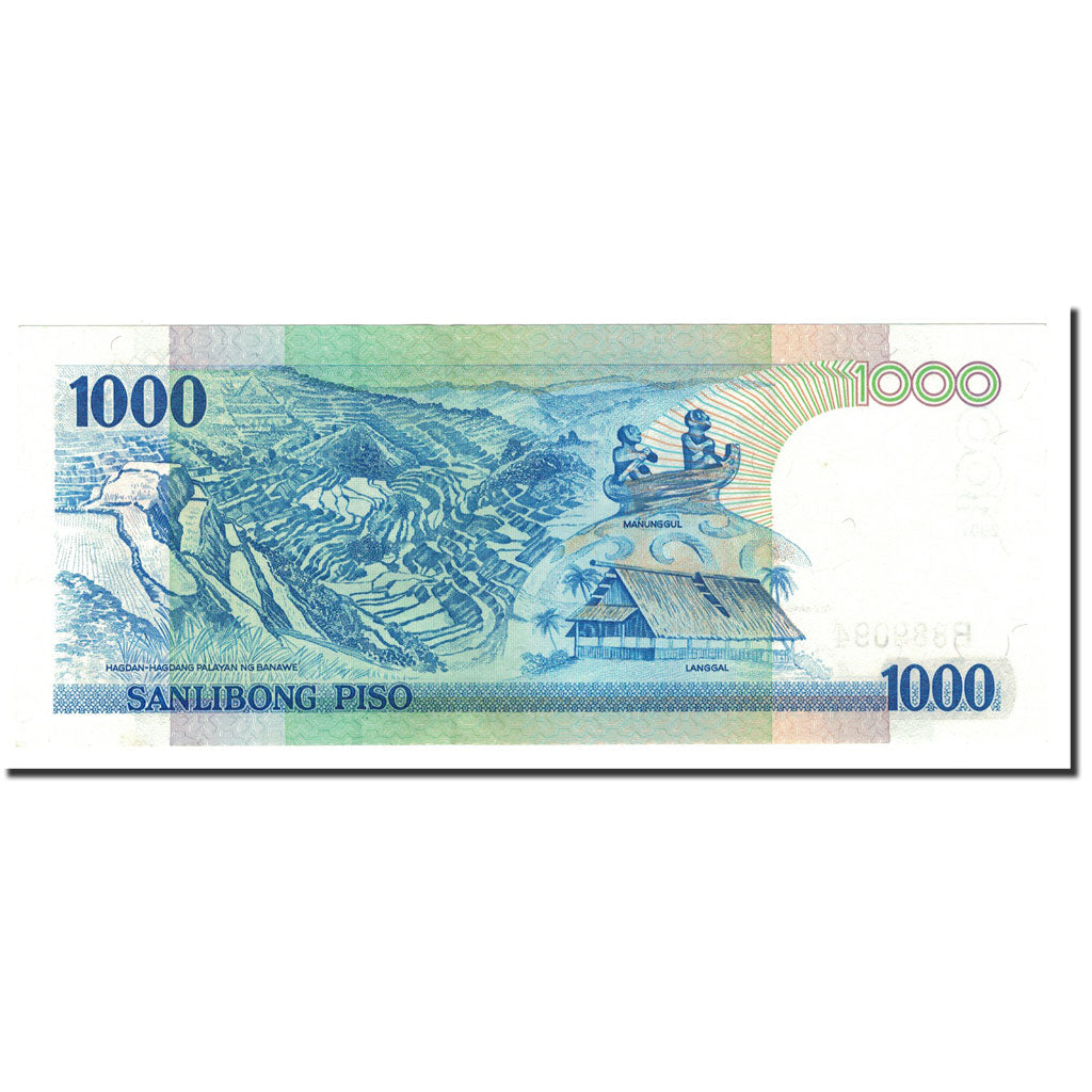Banknote, Philippines, 1000 Piso, 2001, KM:197a, UNC(65-70)