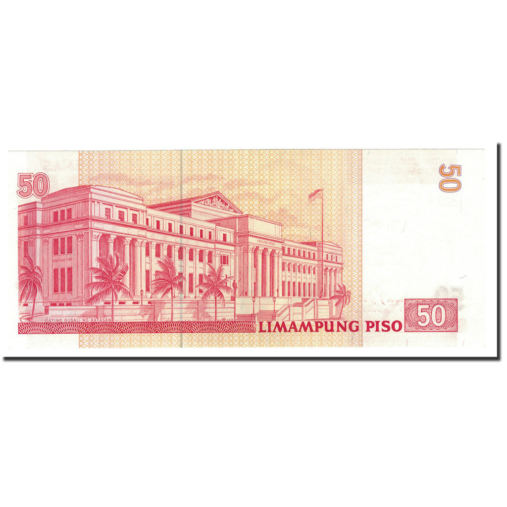 Philippines, 50 Piso, Undated (1998-2001), KM:183a, UNC(65-70)