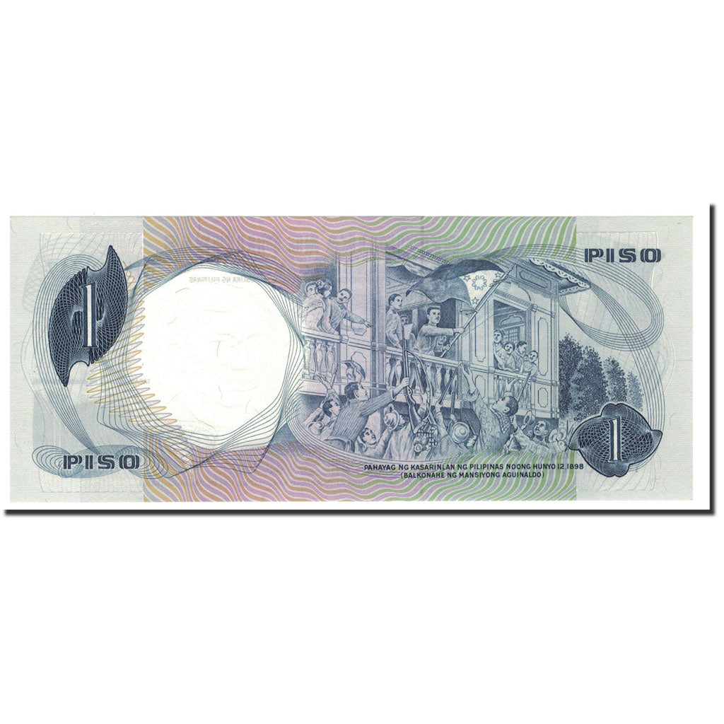 Banconote, Filippine, 1 Piso, 1969, KM:142b, Undated, FDS