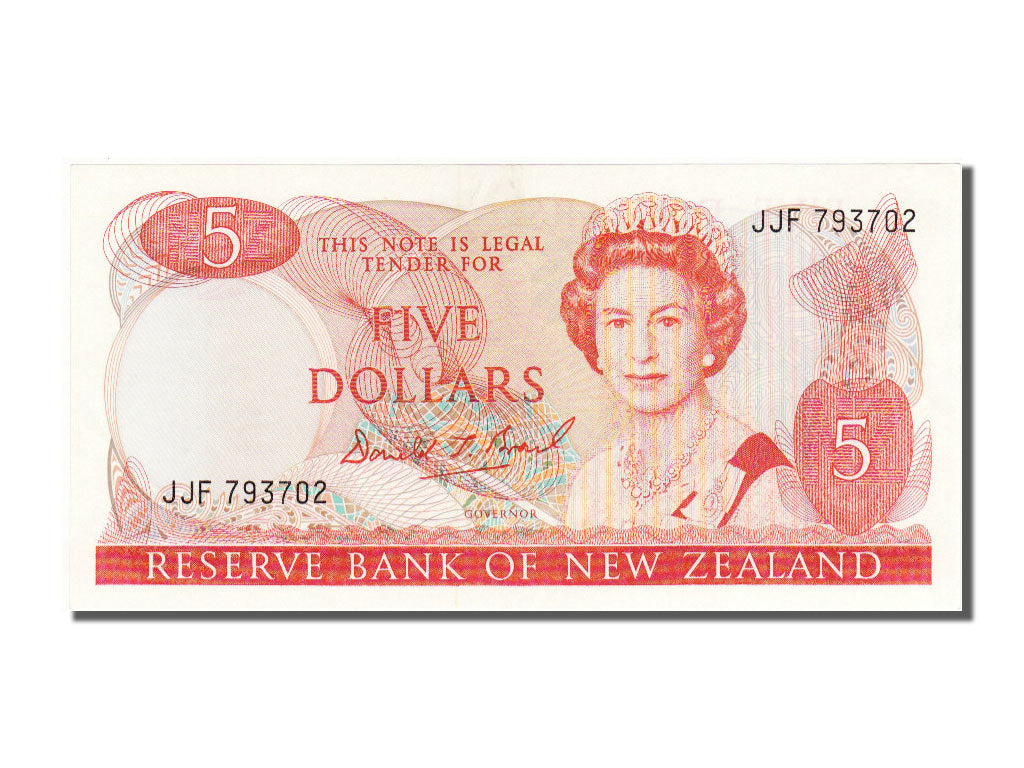 Nuova Zelanda, 5 Dollars, FDS