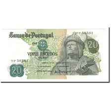 Banknote, Portugal, 20 Escudos, 1971, 1971-07-27, KM:173, UNC(65-70)