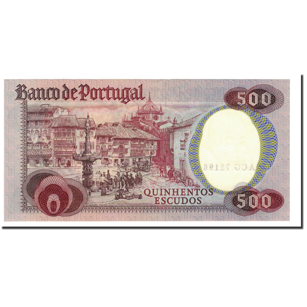 Banknote, Portugal, 500 Escudos, 1979, 1979-10-04, KM:177a, UNC(65-70)