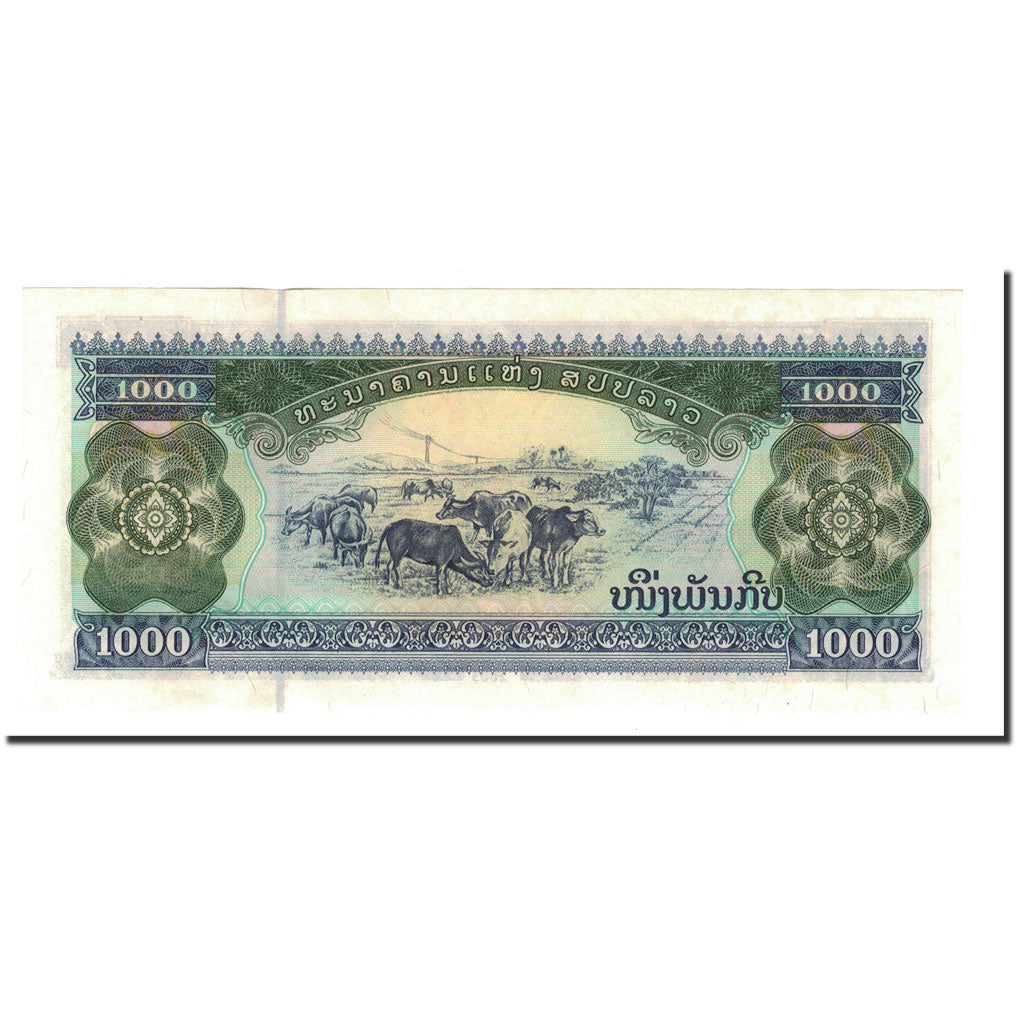 Biljet, Laos, 1000 Kip, 2003, KM:32Ab, TTB+