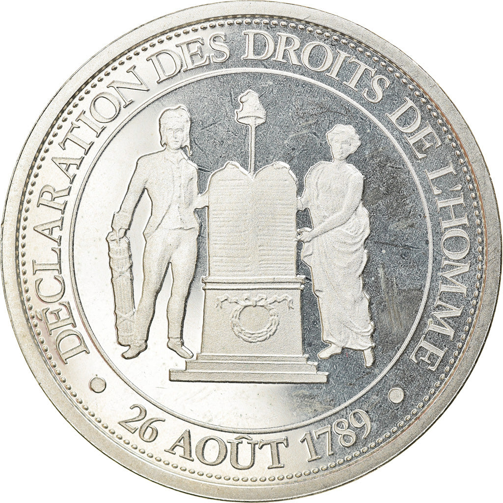 France, Medal, Révolution Française, Déclaration des Droits de l'Homme