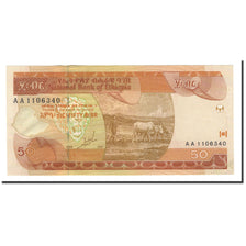 Banknote, Ethiopia, 50 Birr, 1997 EE 1989, KM:49a, UNC(65-70)