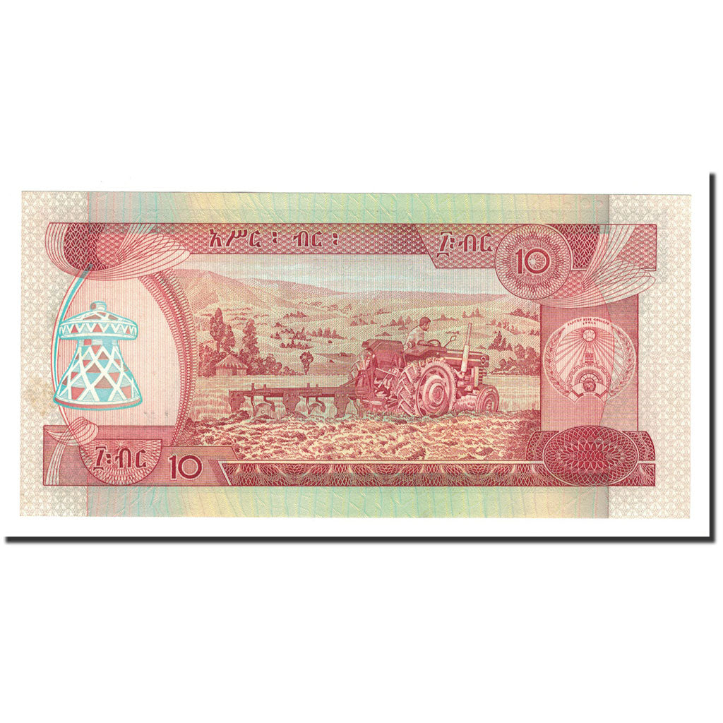 Banknote, Ethiopia, 10 Birr, L.EE1969 (1987), KM:38, UNC(64)