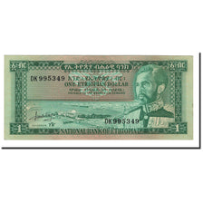 Banknote, Ethiopia, 1 Dollar, 1966, Undated, KM:25a, UNC(63)