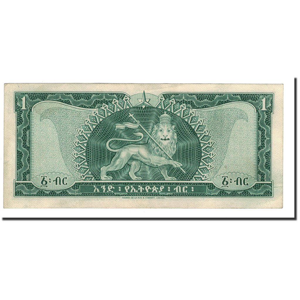 Banknote, Ethiopia, 1 Dollar, 1966, Undated, KM:25a, UNC(63)