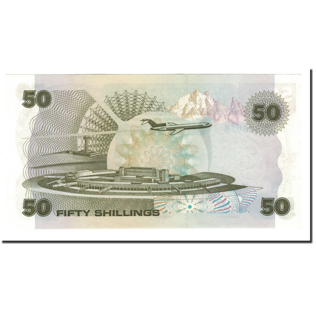 Banknote, Kenya, 50 Shillings, 1988, 1988-07-01, KM:22e, UNC(65-70)