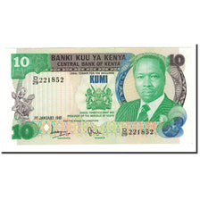 Geldschein, Kenya, 10 Shillings, 1981, 1981-01-01, KM:20a, UNZ