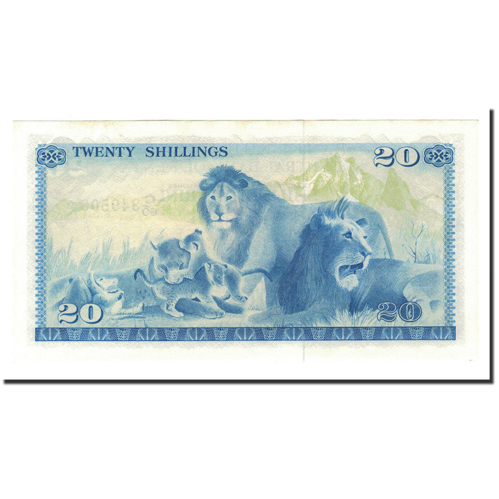 Banknote, Kenya, 20 Shillings, 1978, 1978-07-01, KM:17, UNC(65-70)
