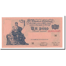Banknote, Argentina, 1 Peso, 1947, 1947-03-27, KM:257, UNC(64)