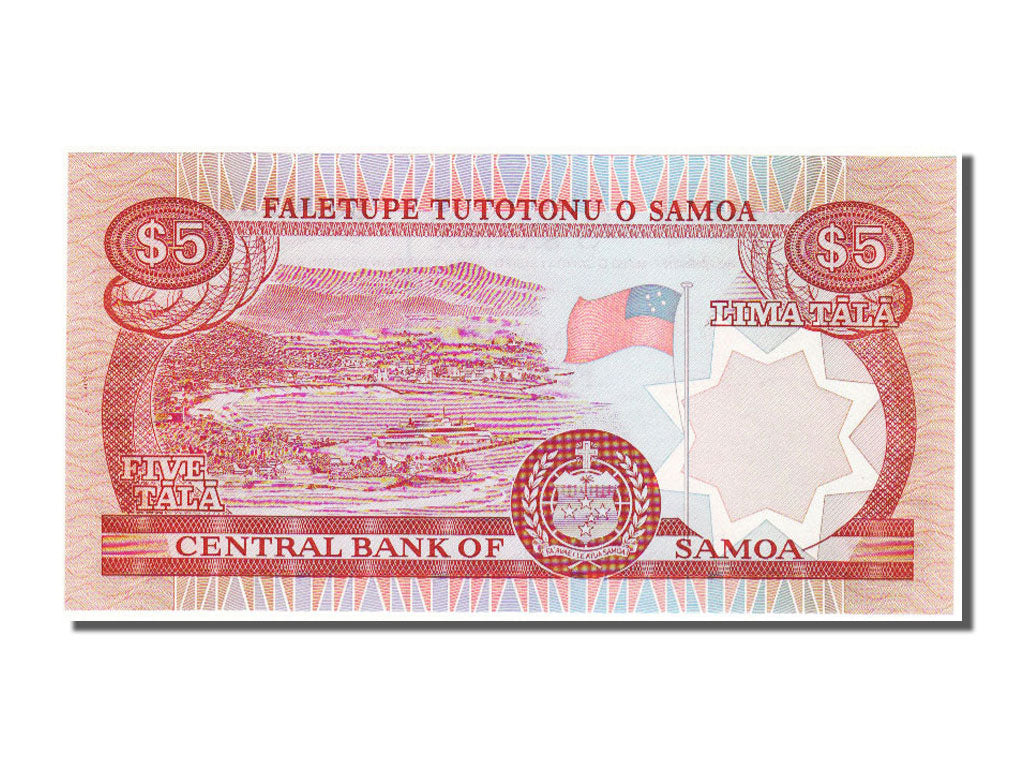 Western Samoa, 5 Tala, KM #33a, UNC(65-70), B804150