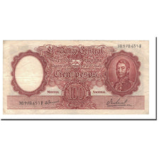 Banknote, Argentina, 100 Pesos, undated (1967-69), KM:277, AU(50-53)