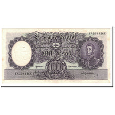 Banknote, Argentina, 1000 Pesos, undated (1966-69), KM:279b, UNC(60-62)