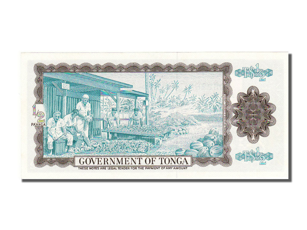 Tonga, 1/2 Pa'anga, 1982, 1982-08-17, FDS