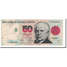Argentina, 50 Pesos, UNDATED (1992-1997), KM:344a, VF(30-35)