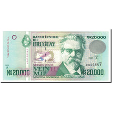Uruguay, 20,000 Nuevos Pesos, 1991, KM:69b, UNC(65-70)