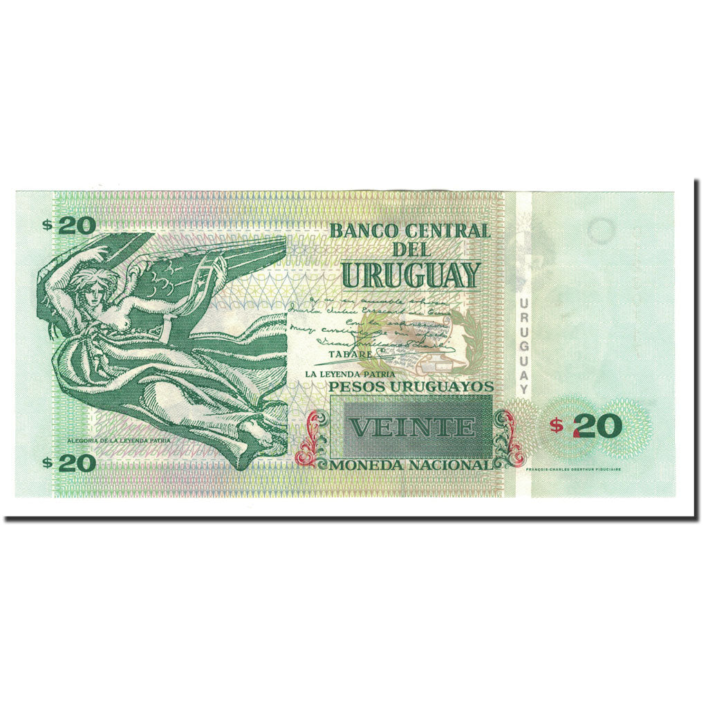 Banknote, Uruguay, 20 Pesos Uruguayos, 2003, KM:83a, UNC(65-70)