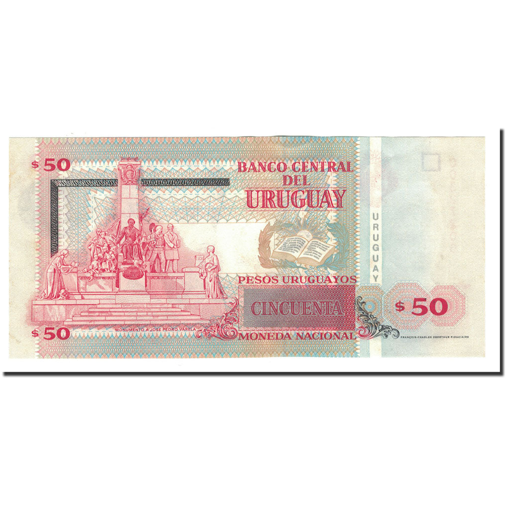 Banknote, Uruguay, 50 Pesos Uruguayos, 2003, KM:84, UNC(65-70)