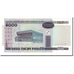 Bielorussia, 5000 Rublei, 2000, KM:29a, FDS
