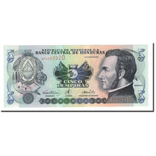 Banknote, Honduras, 5 Lempiras, 2001, 2001-08-30, KM:85b, UNC(65-70)