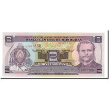 Banknote, Honduras, 2 Lempiras, 2001, 2001-08-30, KM:80Ac, UNC(65-70)