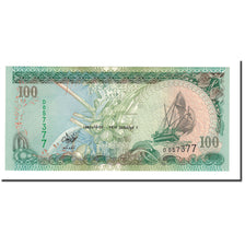 Banknote, Maldives, 100 Rufiyaa, 1995, 1995-07-29, KM:22a, UNC(65-70)