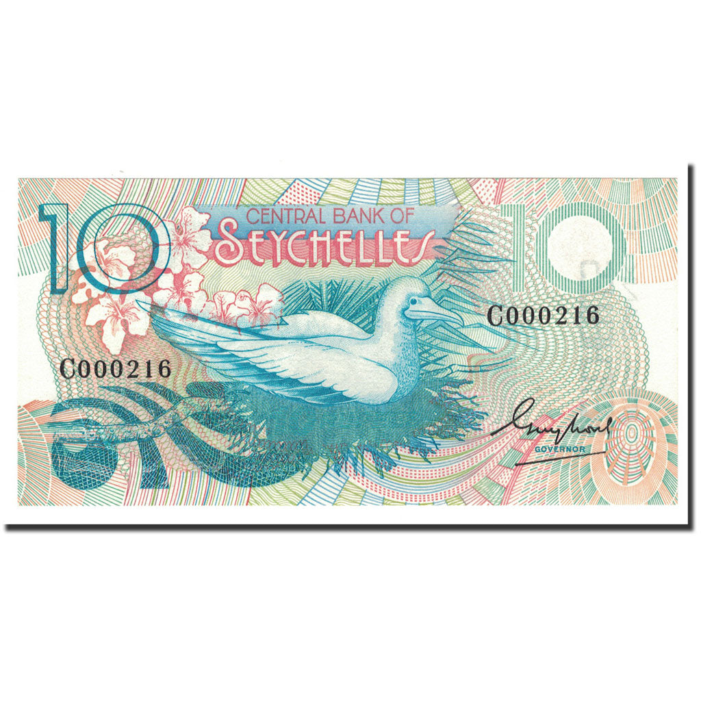 Banknote, Seychelles, 10 Rupees, 1983, Undated, KM:28a, UNC(65-70)