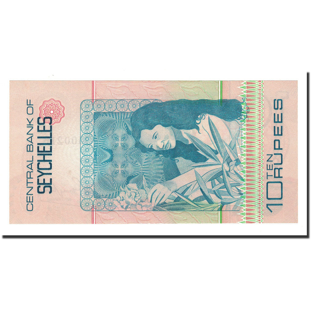 Banknote, Seychelles, 10 Rupees, 1983, Undated, KM:28a, UNC(65-70)