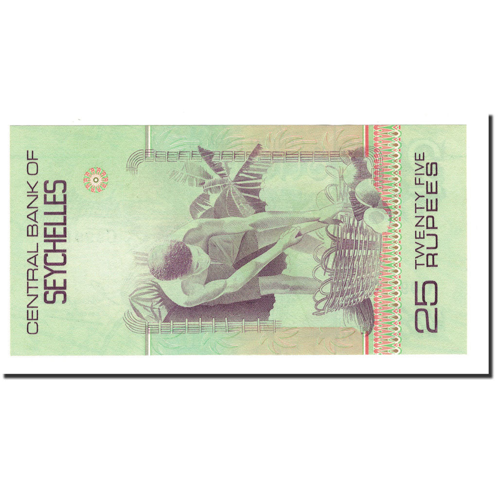 Seychelles, 25 Rupees, 1983, KM:29a, UNC(65-70)
