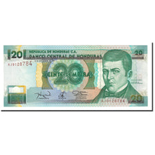 Geldschein, Honduras, 20 Lempiras, 1997, 1997-09-18, KM:73e, UNZ