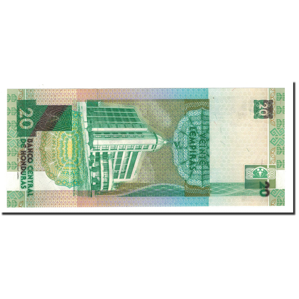 Billete, 20 Lempiras, 1997, Honduras, KM:73e, 1997-09-18, UNC