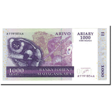 Banknote, Madagascar, 1000 Ariary, 2004-2006, 2004, KM:89a, UNC(65-70)
