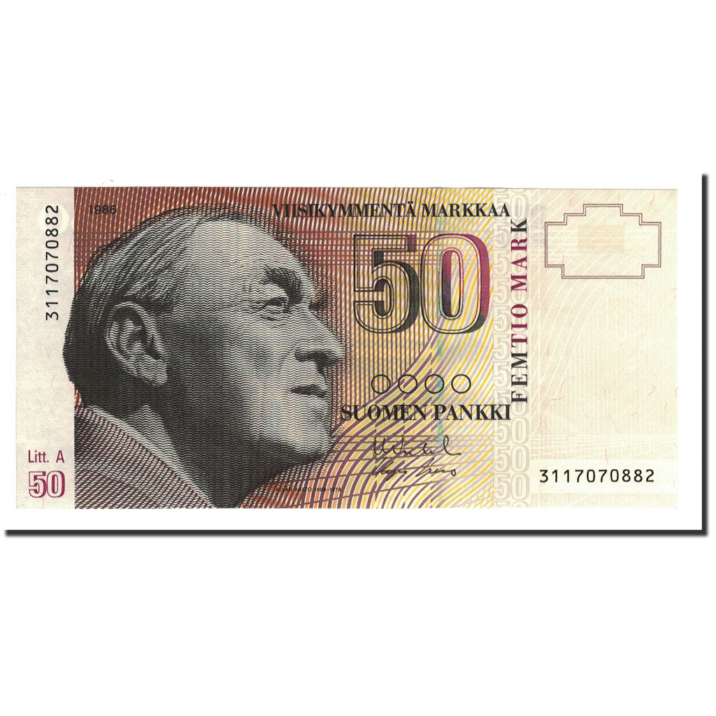 Finlandia, 50 Markkaa, 1986, KM:118, SPL