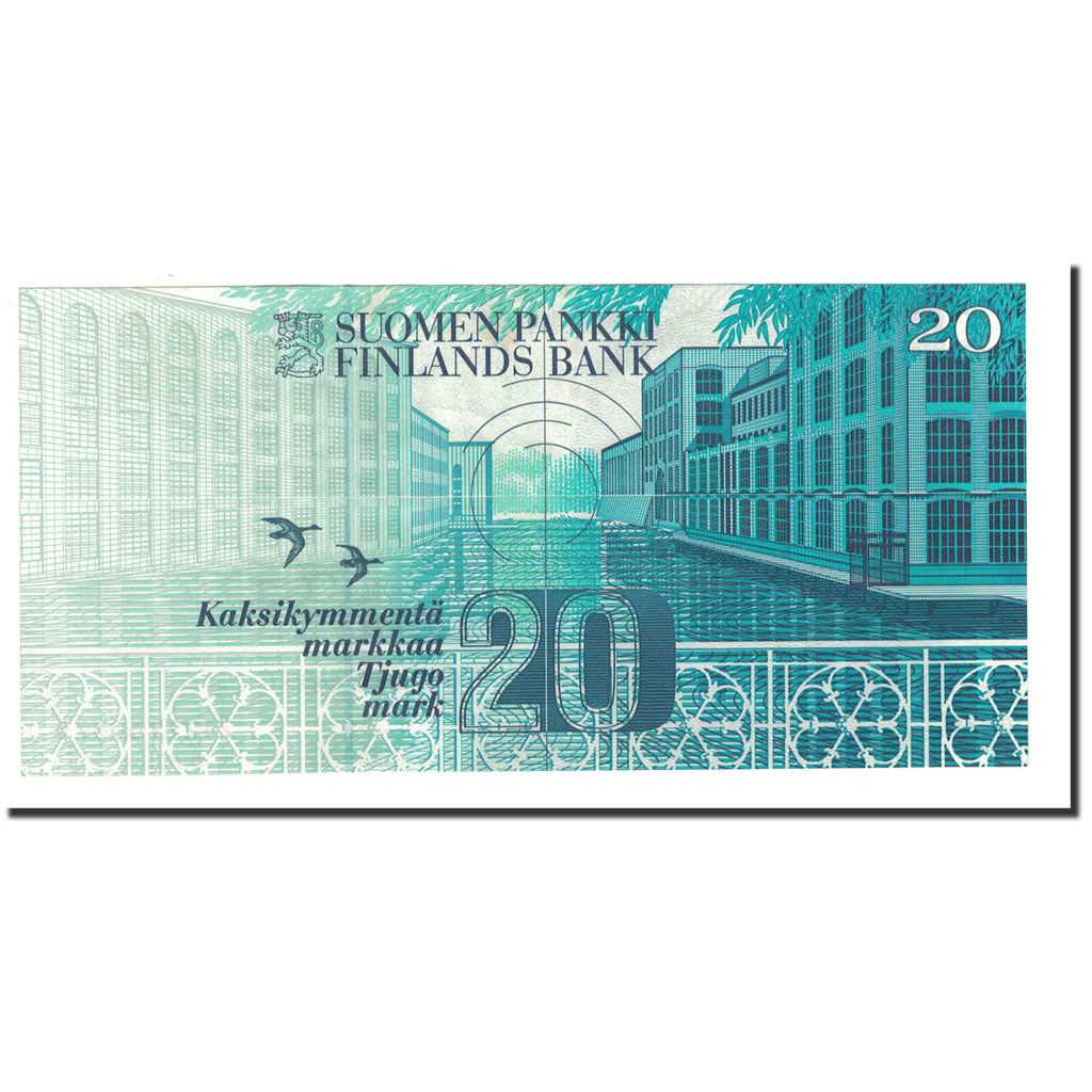 Banknote, Finland, 20 Markkaa, 1993, KM:123, UNC(63)